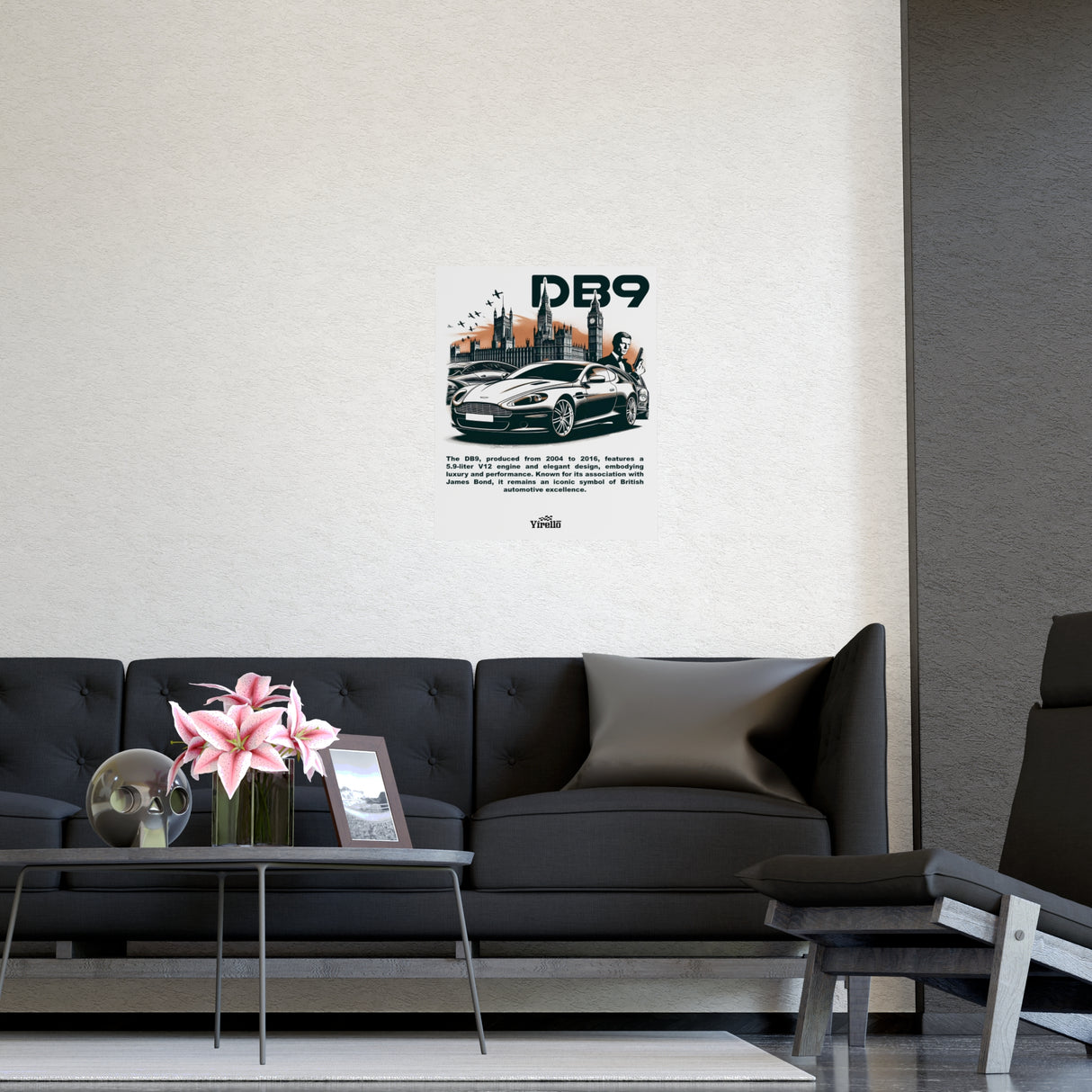 2004–2016 Aston Martin DB9 Poster