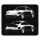 1990-1994 Porsche 911 Turbo S (964) Mouse Pad