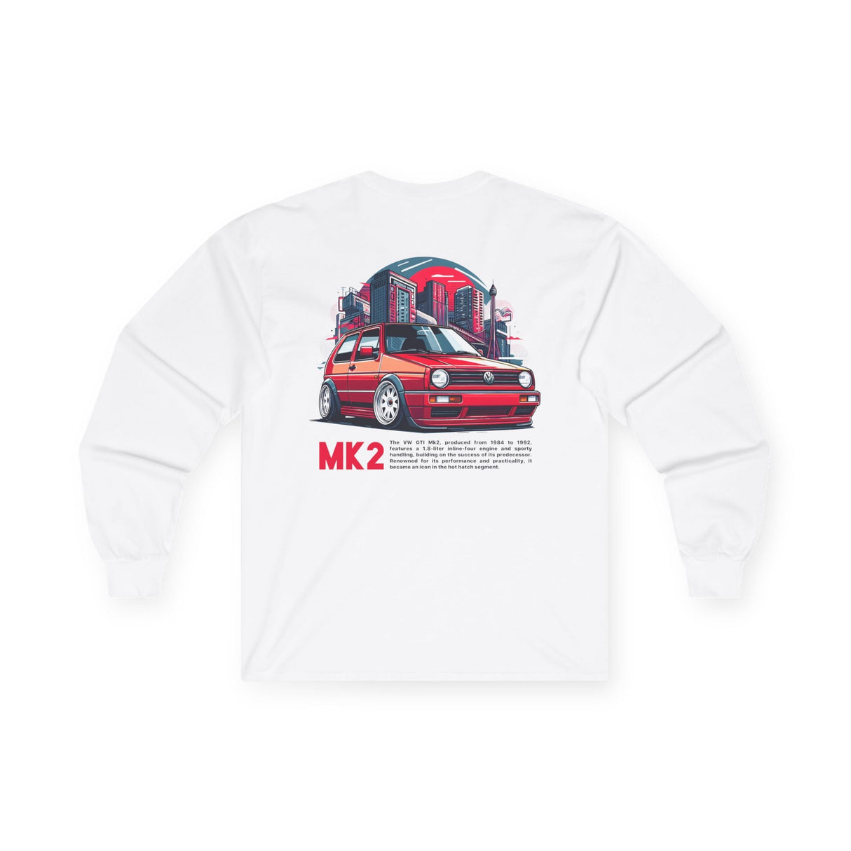 1984-1990 Volkswagen Golf GTI Mk2 Long Sleeve Shirt