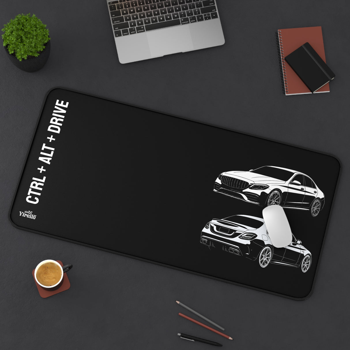 2015–2021 Mercedes-Benz C63 AMG (W205) Desk Mat