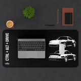 1995-1998 Porsche 911 Turbo S (993) Desk Mat