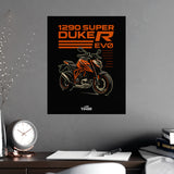 KTM 1290 Super Duke R Evo Poster