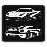 2010–2018 Koenigsegg Agera RS Mouse Pad