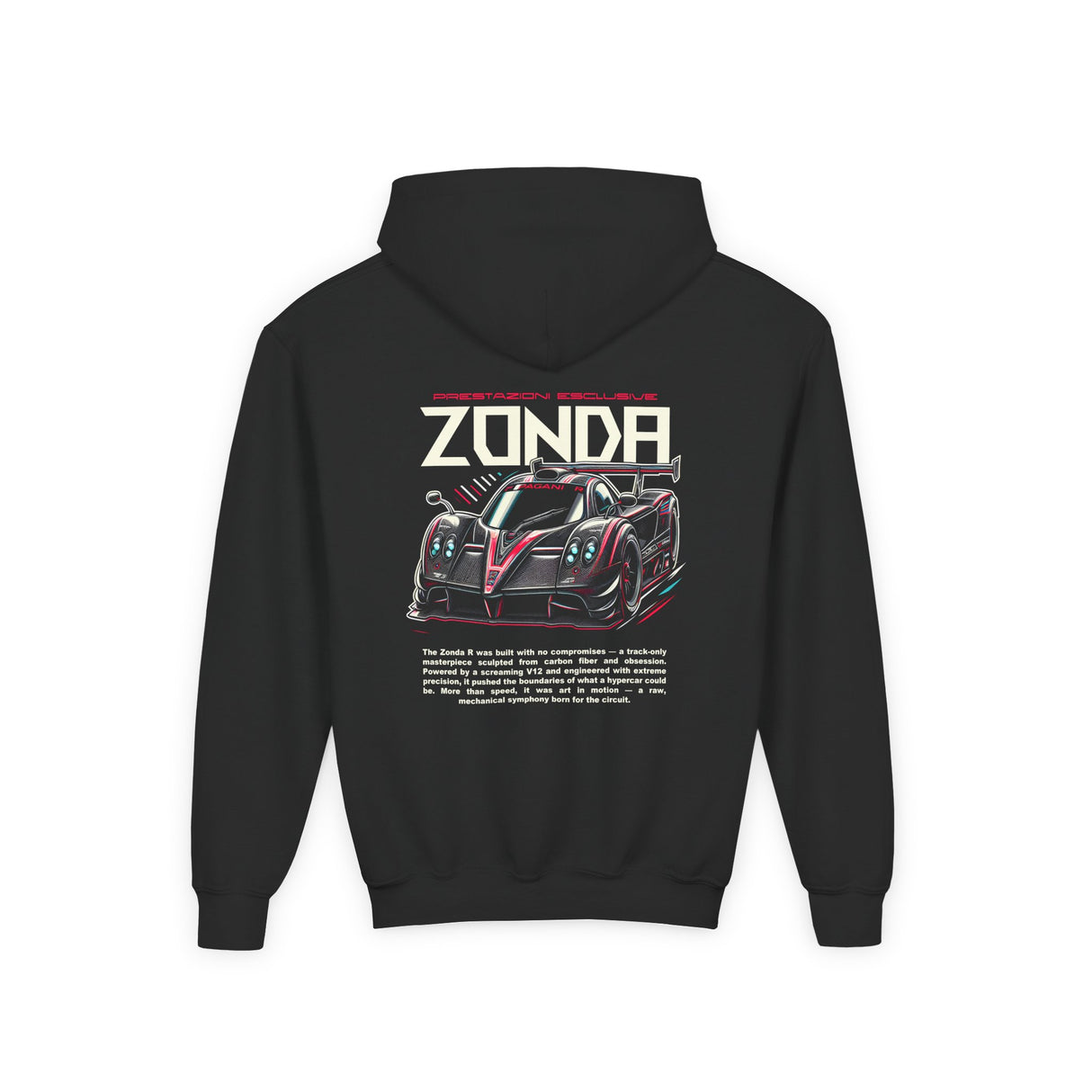 2009-2011 Pagani Zonda R Kids Hoodie