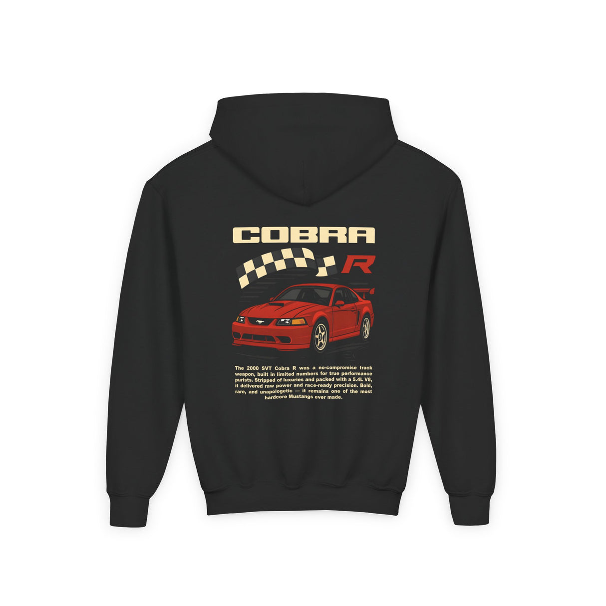 2000 Ford Mustang SVT Cobra R Kids Hoodie