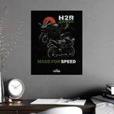 Kawasaki Ninja H2R Poster