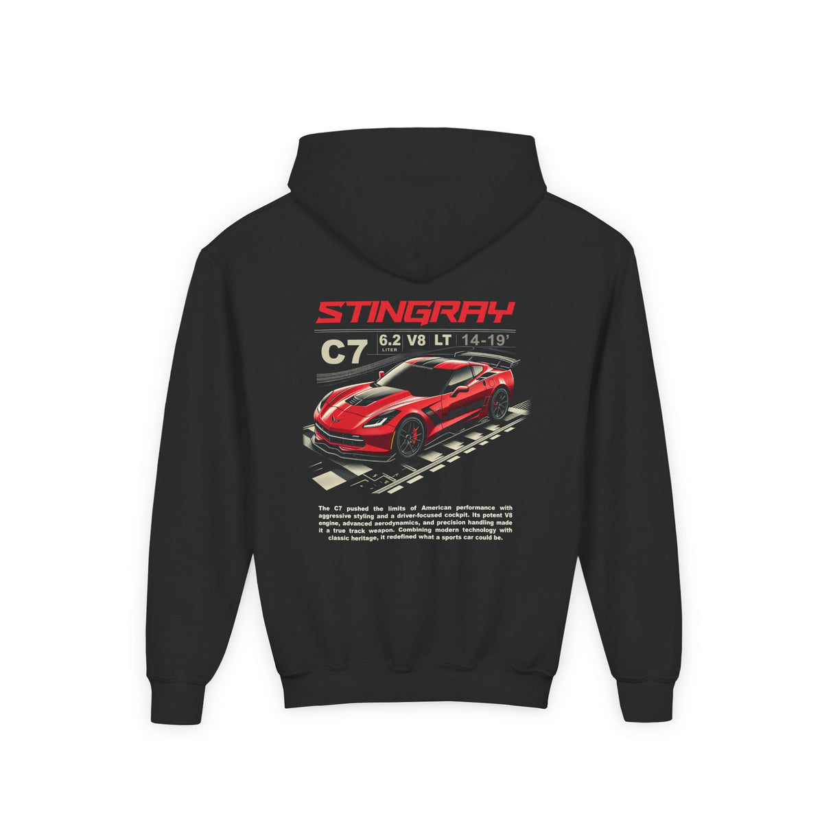 2014–2019 Chevrolet Corvette (C7) Kids Hoodie