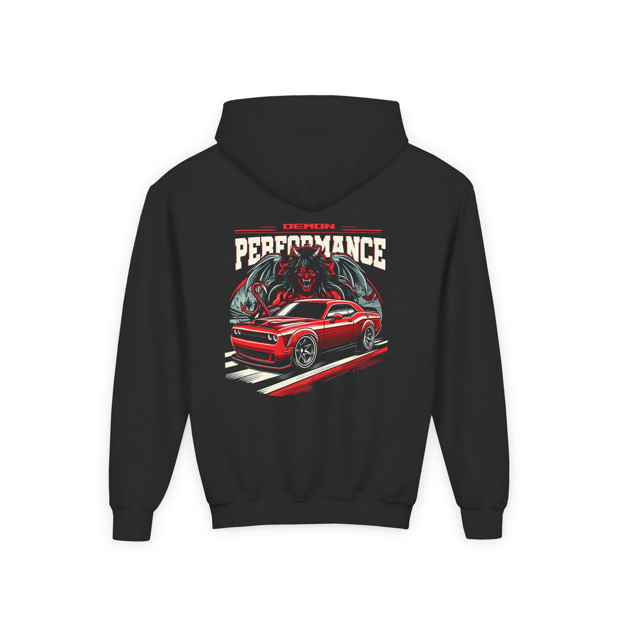 2015+ Dodge Challenger Hellcat Kids Hoodie