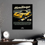 2005–2013 Chevrolet Corvette (C6) Poster