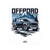 2021+ Ford F-150 Raptor Poster