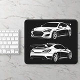 2009–2014 Hyundai Genesis Coupe Mouse Pad