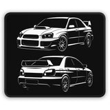 2004-2005 Subaru WRX STI "Blobeye" Mouse Pad