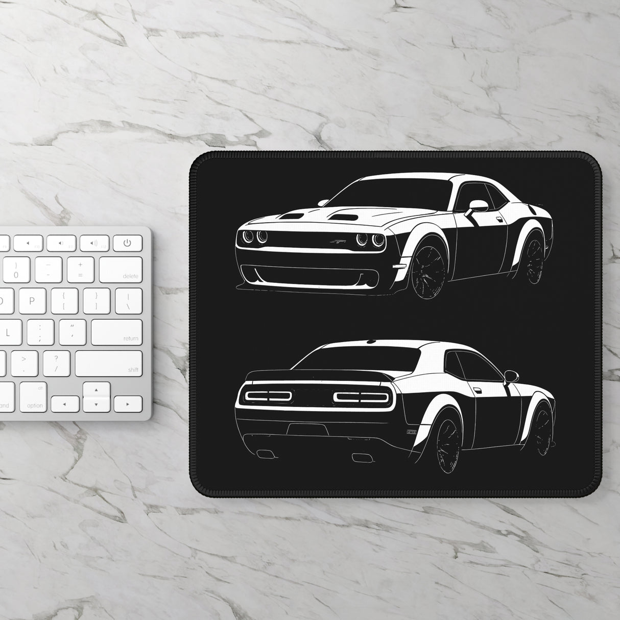 2015+ Dodge Challenger Hellcat Mouse Pad