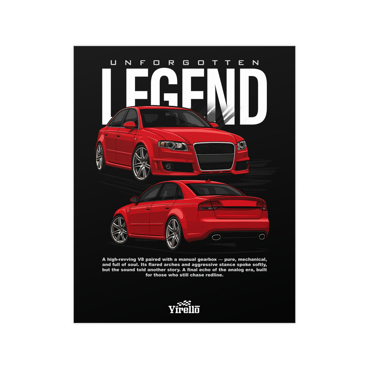 Audi RS4 B7 Poster