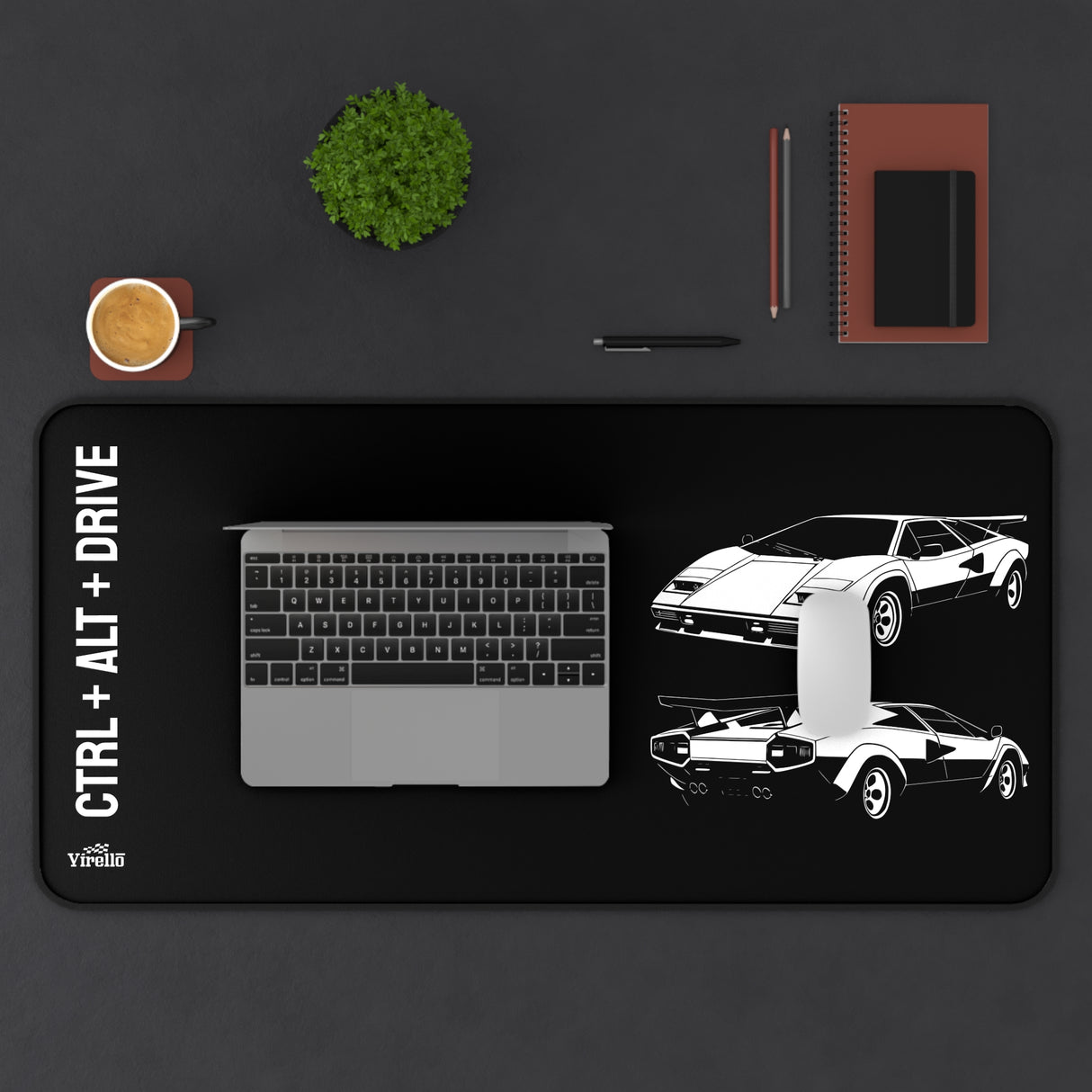 1974–1990 Lamborghini Countach Desk Mat