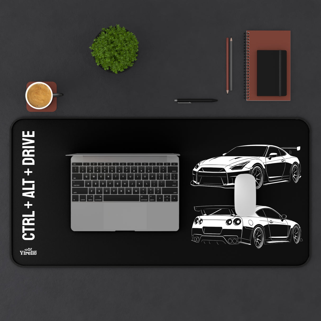 2009-2025 Nissan GT-R (R35) Desk Mat