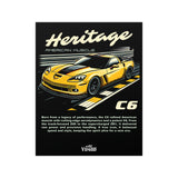 2005–2013 Chevrolet Corvette (C6) Poster