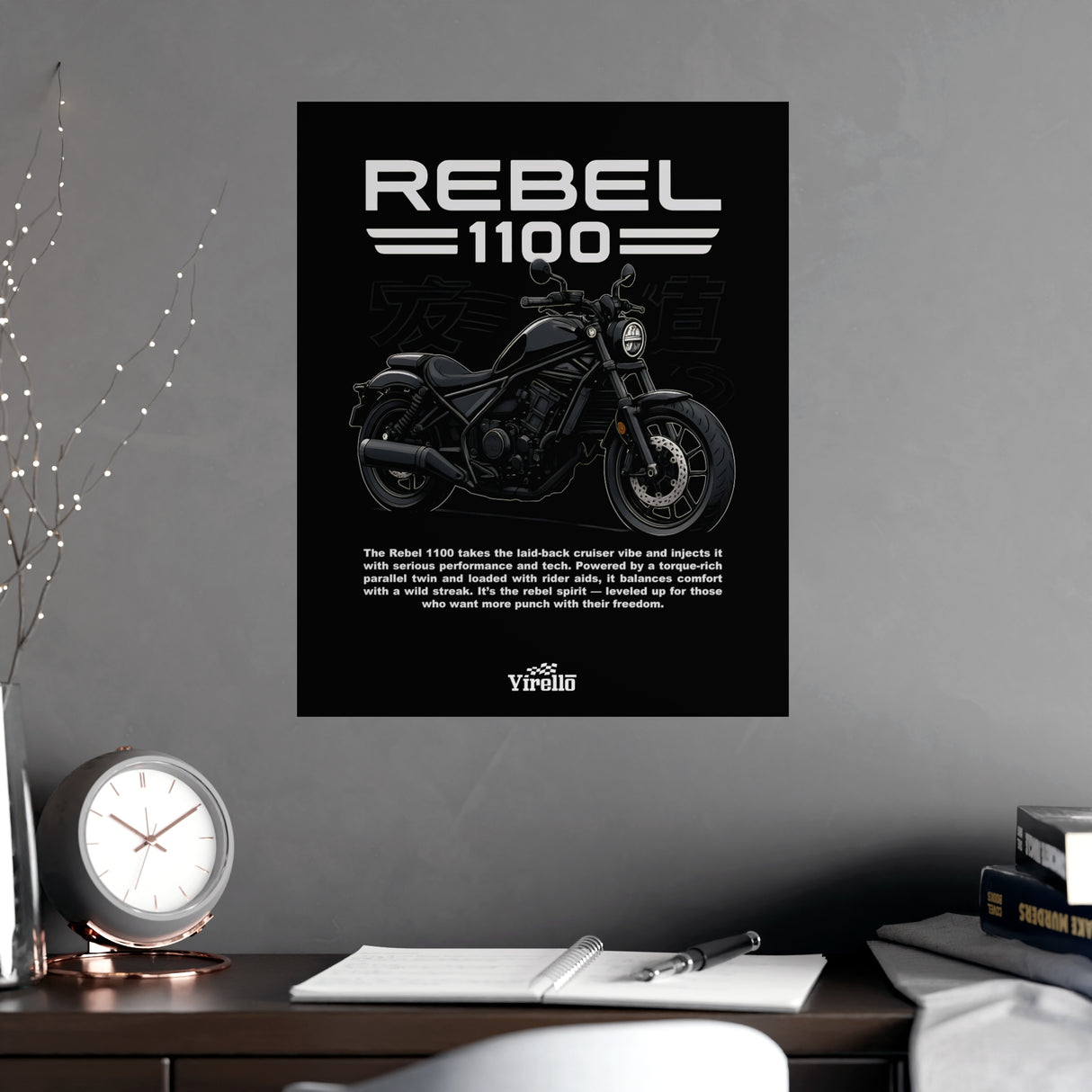 Honda Rebel 1100 Poster