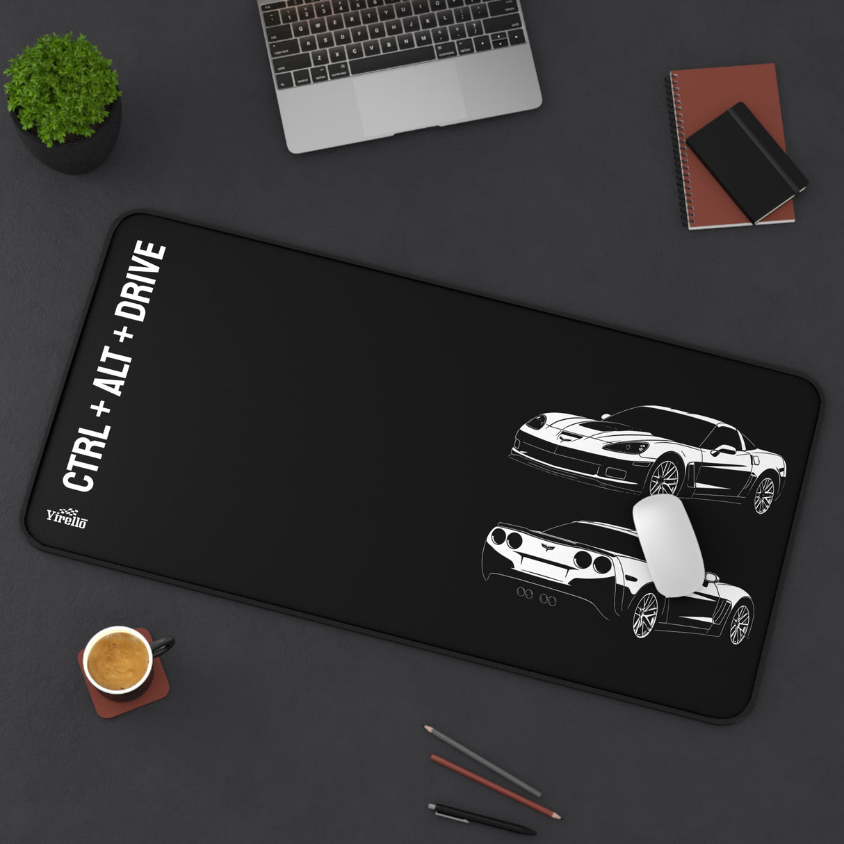 2005–2013 Chevrolet Corvette (C6) Desk Mat