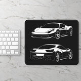 2009–2015 Ferrari 458 Italia Mouse Pad