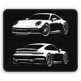 2020+ Porsche 911 Turbo S (992) Mouse Pad