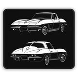 1963–1967 Chevrolet Corvette (C2) Mouse Pad