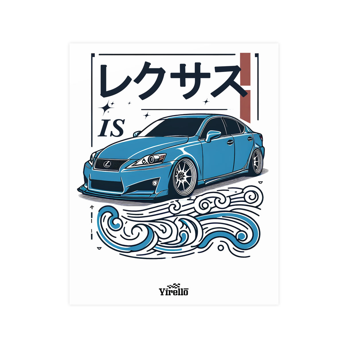 2006-2013 Lexus IS F Poster