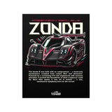2009-2011 Pagani Zonda R Poster