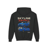 1999-2002 Nissan Skyline GT-R (R34) Kids Hoodie
