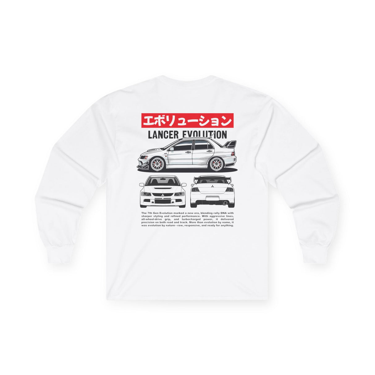2001–2002 Mitsubishi Evolution VII Long Sleeve Shirt