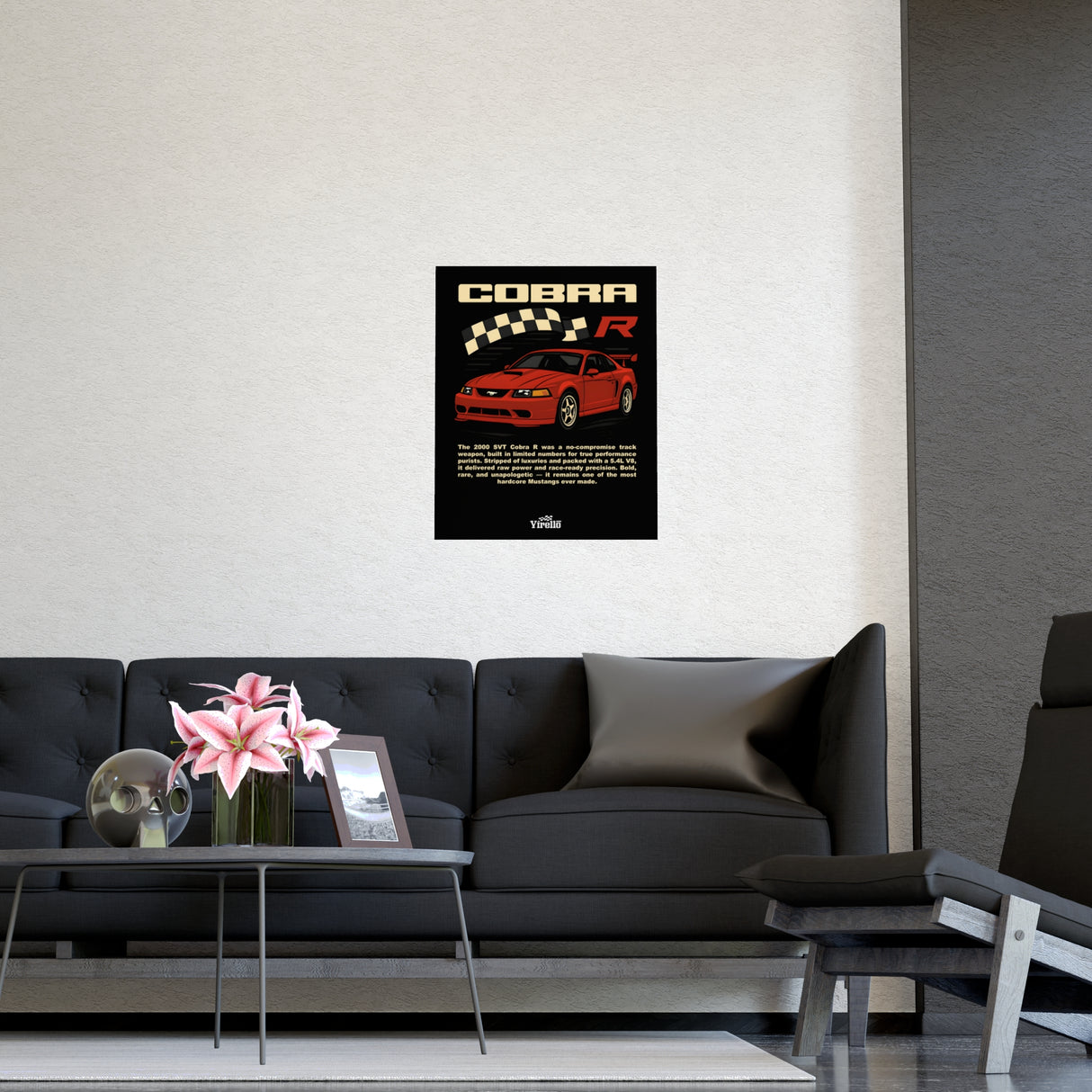 2000 Ford Mustang SVT Cobra R Poster