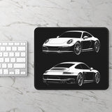 2013-2019 Porsche 911 Turbo S (991) Mouse Pad