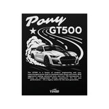 2015–2023 Ford Mustang (S550) Poster
