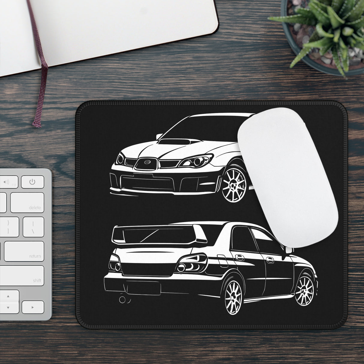 2006-2007 Subaru WRX STI "Hawkeye" Mouse Pad