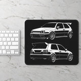 1991-1998 Volkswagen Golf GTI Mk3 Mouse Pad