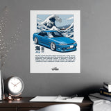 1995-1998 Nissan Silvia S14 Poster