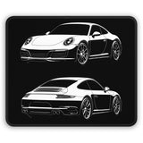 2013-2019 Porsche 911 Turbo S (991) Mouse Pad