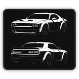 2015+ Dodge Challenger Hellcat Mouse Pad