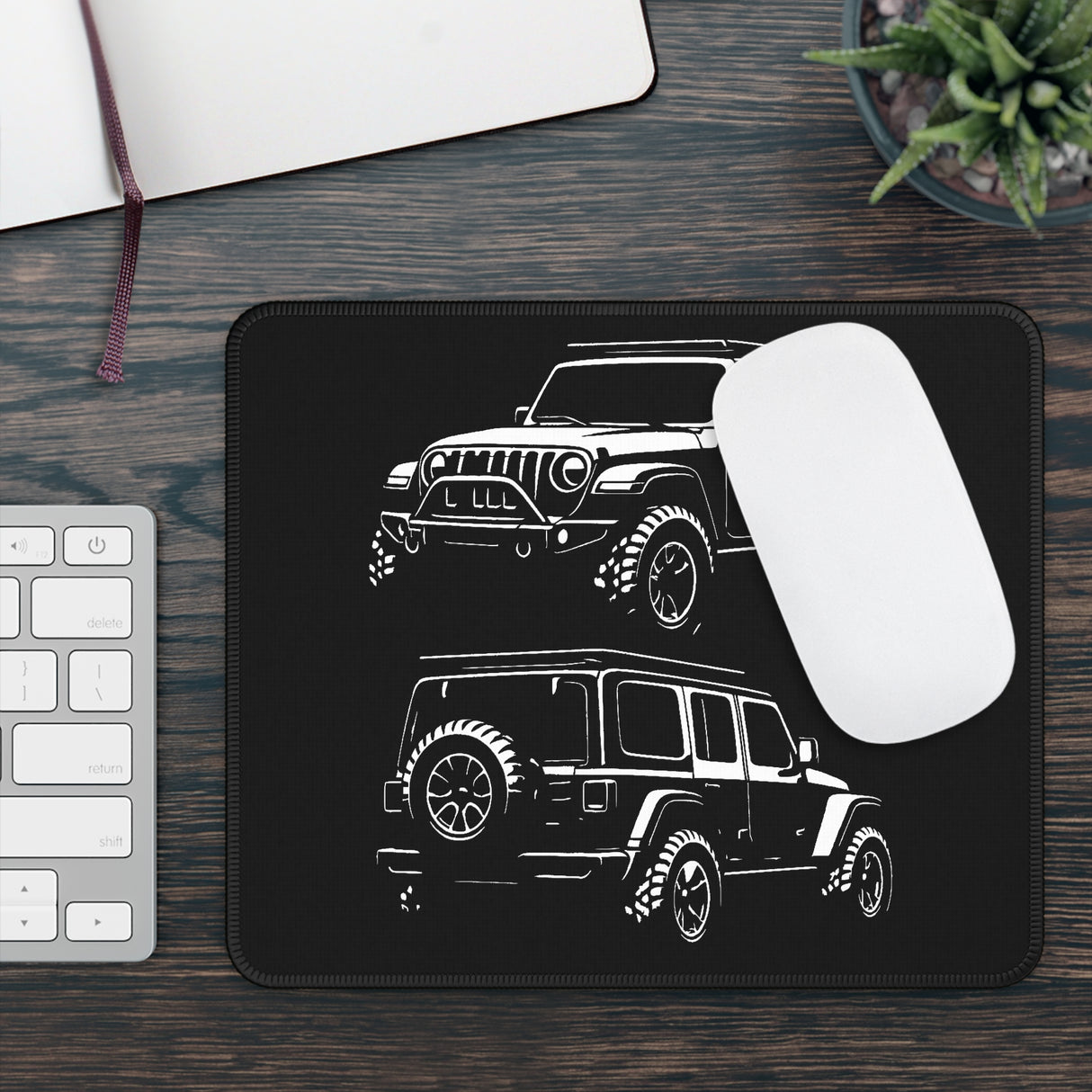 2018+ Jeep Wrangler Mouse Pad