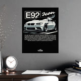 BMW M3 (E92) Poster
