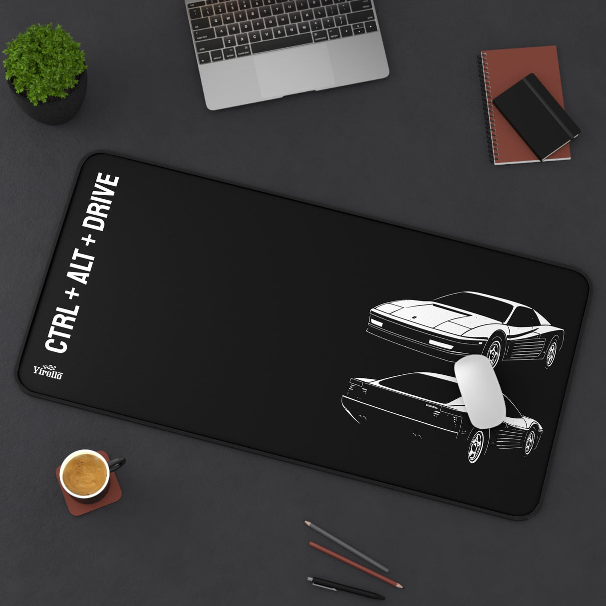 1984–1991 Ferrari Testarossa Desk Mat