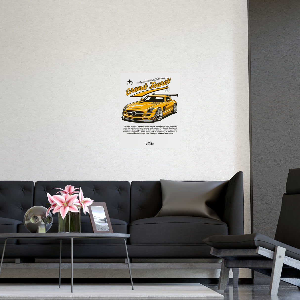 2010–2015 Mercedes-Benz SLS AMG Poster