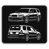 2004 Subaru Forester STI Mouse Pad